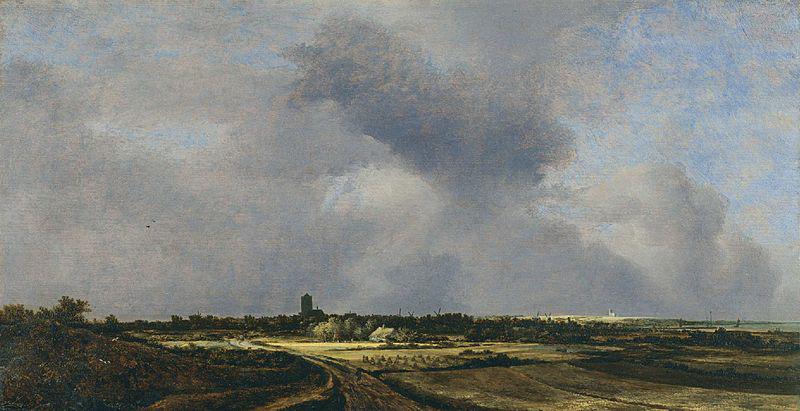 Jacob Isaacksz. van Ruisdael View of Naarden China oil painting art